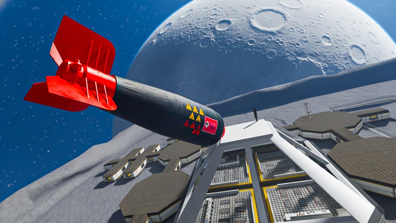 Throwing Nuclear Bombs in Space | Garry&rsquo;s Mod