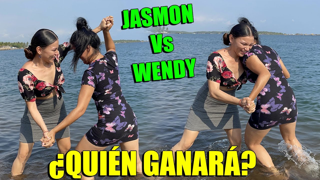 WENDY vs JASMIN Quien Ganara la Competencia en el Agua - Una Bonita Dinámica entre las Chicas SV