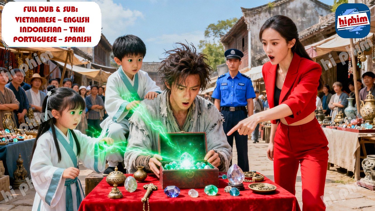 Hai Tiên Đồng Kéo Cha Đi Đấu Giá Mua Kẹo 1 Xu, Ai Ngờ Là Báu Vật Giúp Cha Cưới Nữ CEO
