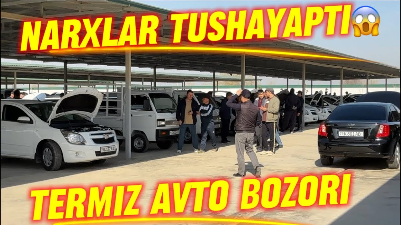 BOZORDAGI NARXLAR TERMIZ MOSHINA BOZORI