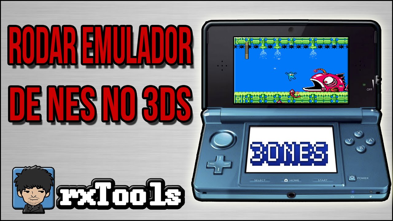 [3DS] 3DNES - Como jogar NES no Nintendo 3DS pela rxTools