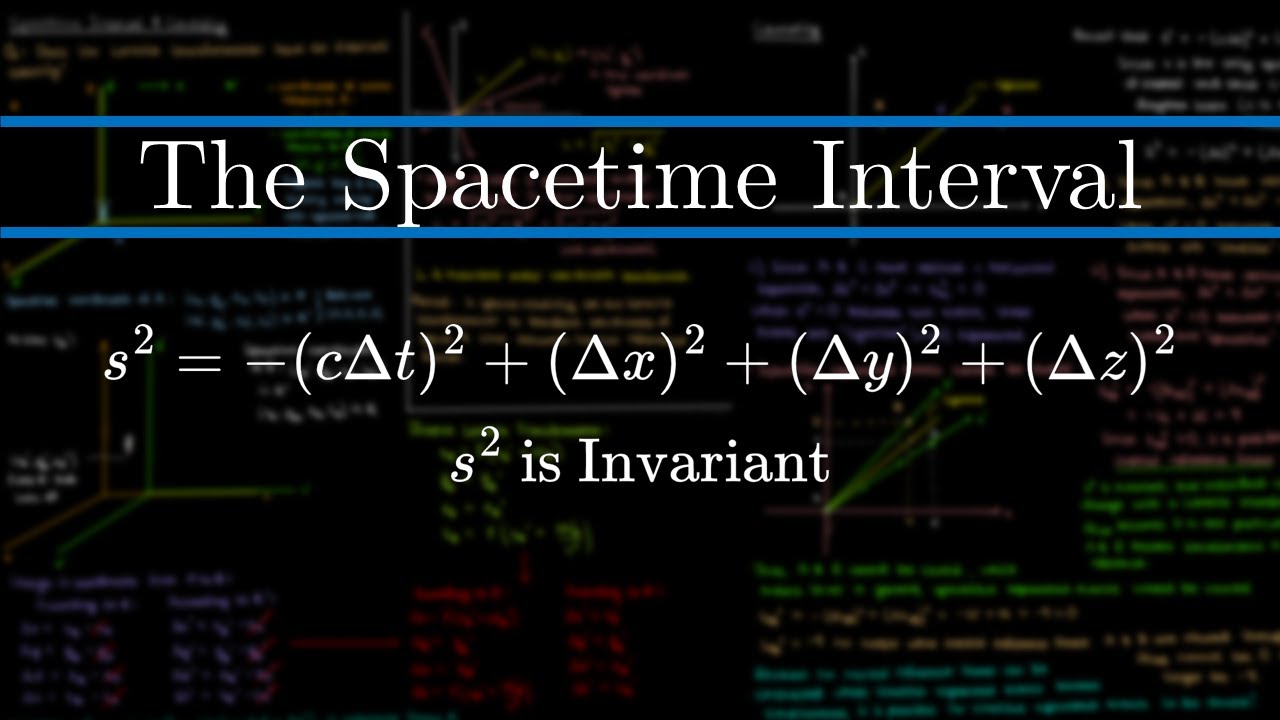 The Spacetime Interval and Causality | Special Relativity
