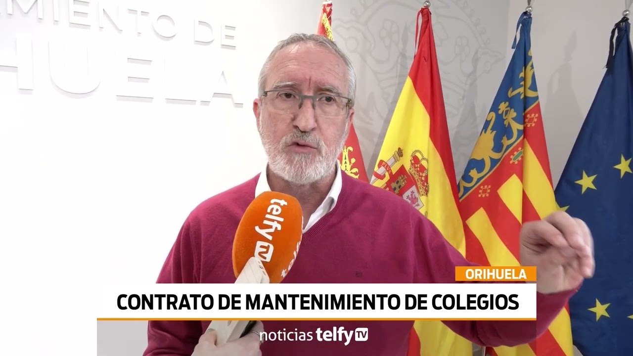 Plan de Mantenimiento Integral de Centros Educativos de Orihuela 2026-2030