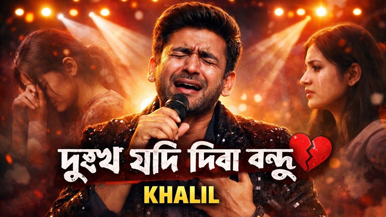 দুঃখ যদি দিবা বন্ধু | Dukkho Jodi Diba Bondhu | New Bangla Sad Song 2026 | Khalil Official