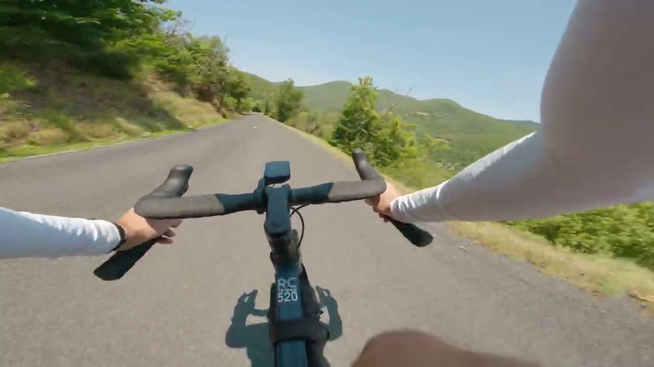 GoPro11 POV Bike Cevennes, France 4k50p