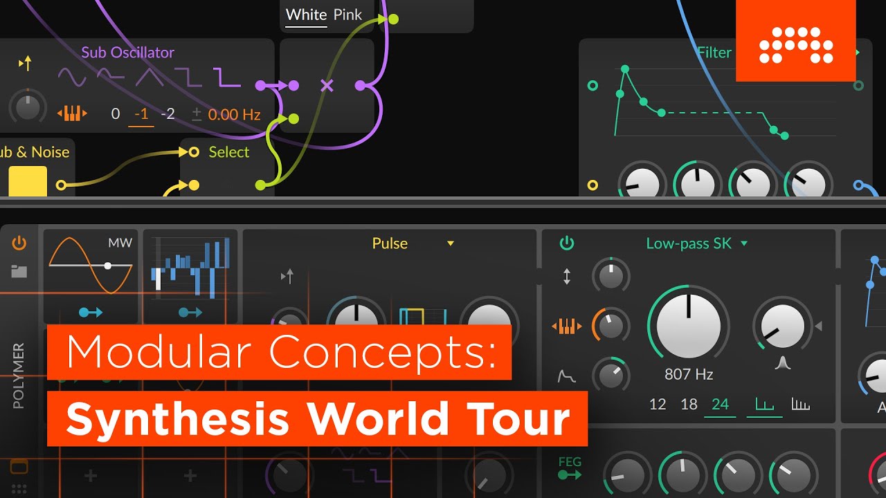 Modular Concepts: Synthesis World Tour feat. Polymer [Bitwig Studio]