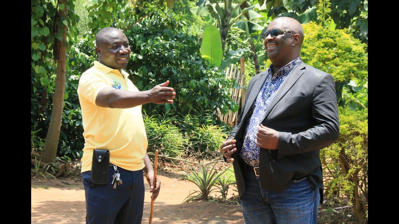 BUNYORO KITARA KINGDOM PRIME MINISTER VISITS OUR FARMS-COMMENDS US ON GOOD WORK