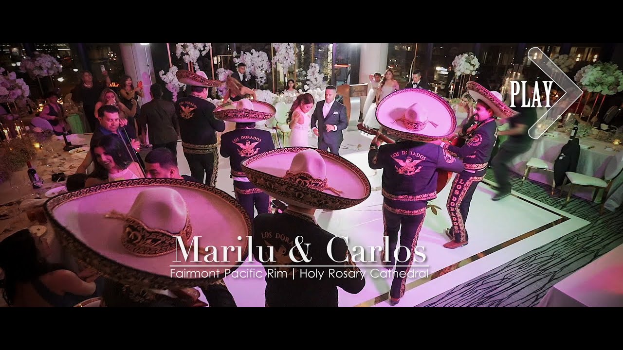 Holy Rosary Cathedral & Fairmont Pacific Rim Vancouver Catholic Wedding Video - Marilu & Carlos