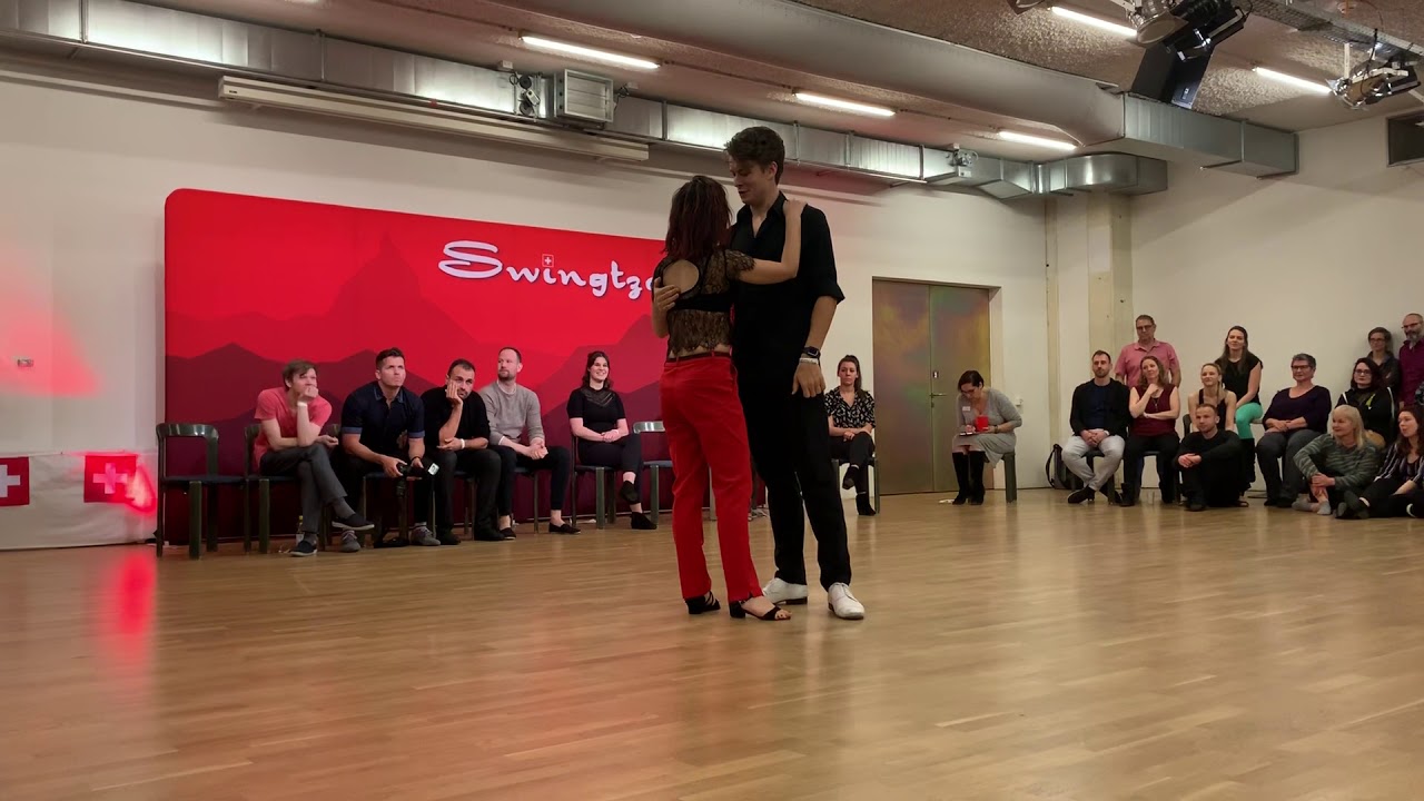 Joel Torgeson & Ekaterina Wolff - 2nd - All Star Jack & Jill - Swingtzerland 2020 - West Coast Swing