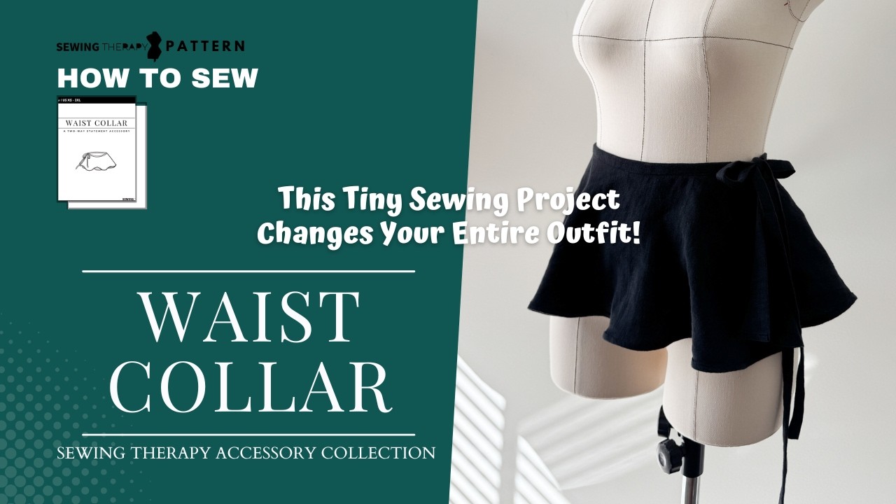 This Tiny Sewing Project Changes Your Entire Outfit - Waist Collar