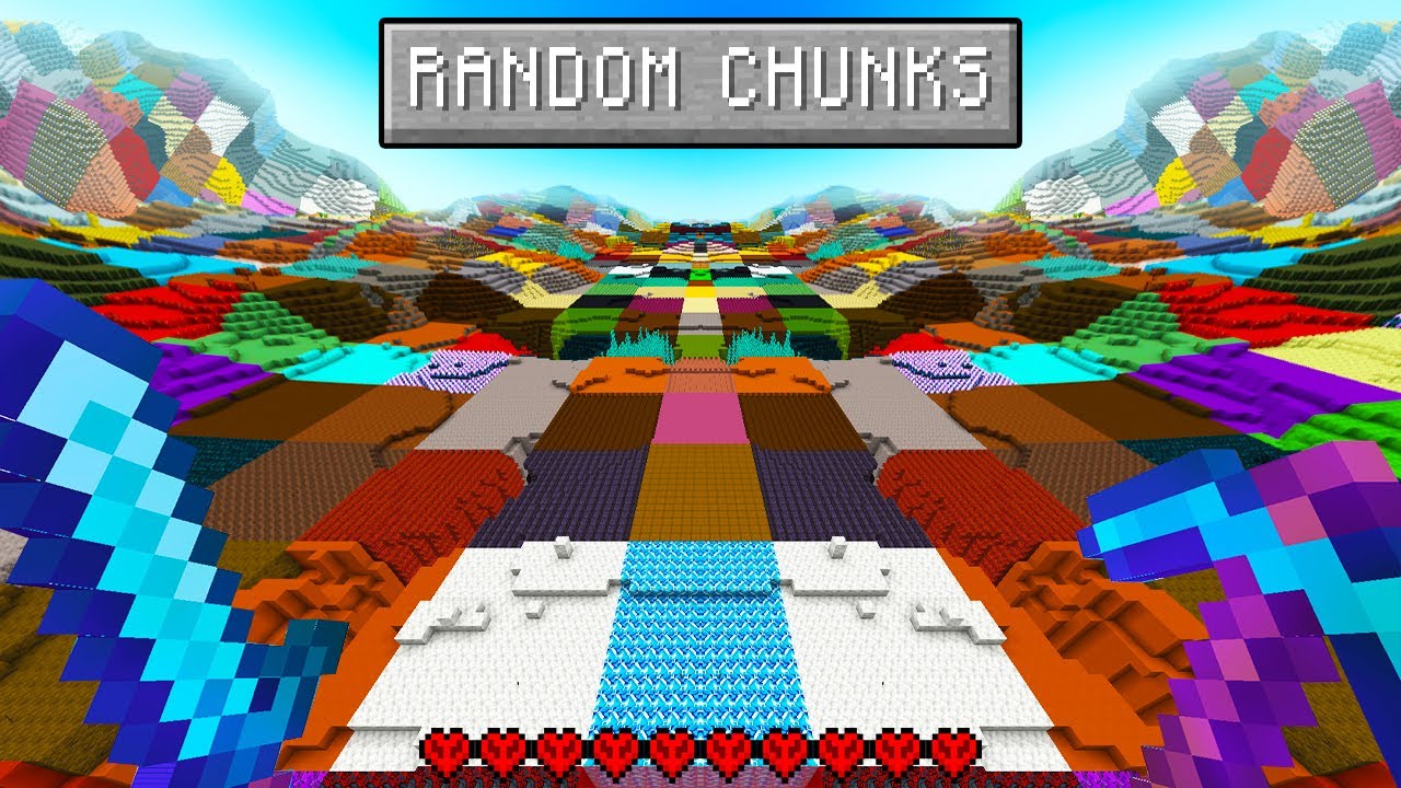 Minecraft, But The Chunks are RANDOM...