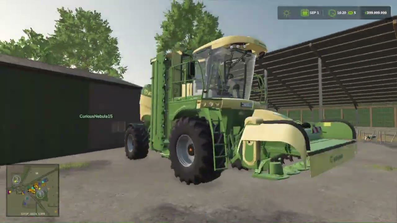 loonwerken bij Nauk Rebergen #1 (gras maaien)