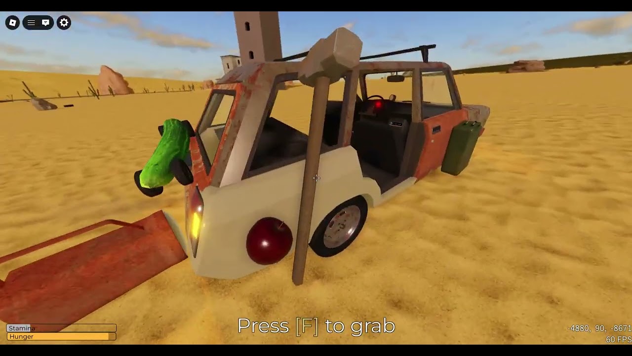 playing desert game