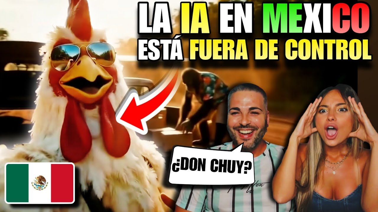 ASÍ REPRESENTÓ la INTELIGENCIA ARTIFICIAL el PURO DESMADRE MEXICANO 🇲🇽😂 *los MEJORES VÍDEOS*