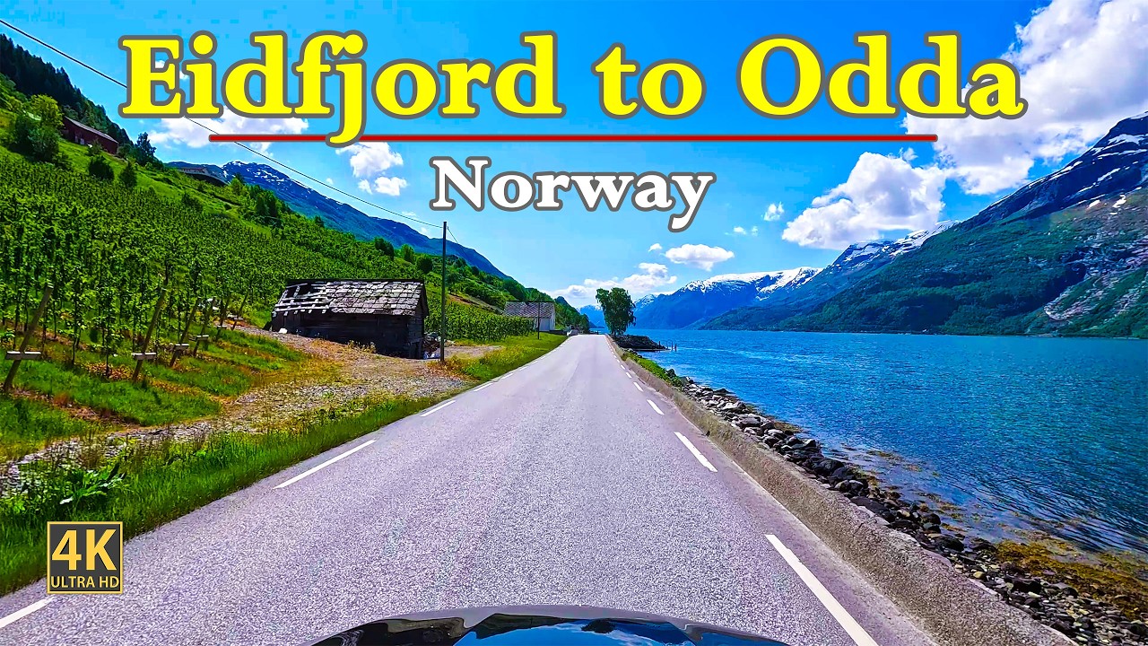 Eidfjord To Odda In Norway 🇳🇴 | Scenic Road Trip In Stunning 4K | POV Driving
