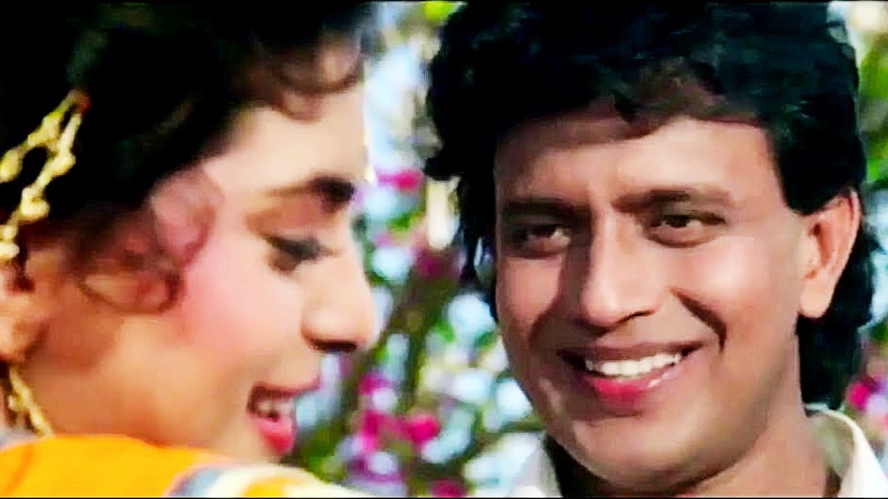 Mithun Chakraborty Romantic Song - Dil Pe Tere Pyar Ka Paigam Likh Dun | Kumar Sanu - Sadhana Sargam
