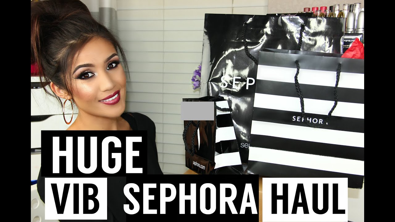 HUGE  SEPHORA VIB HAUL I 2015