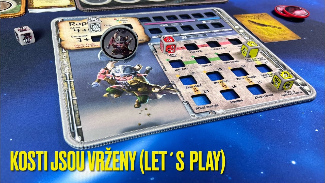 Kosti jsou vrženy (sólo let's play s Raplem)