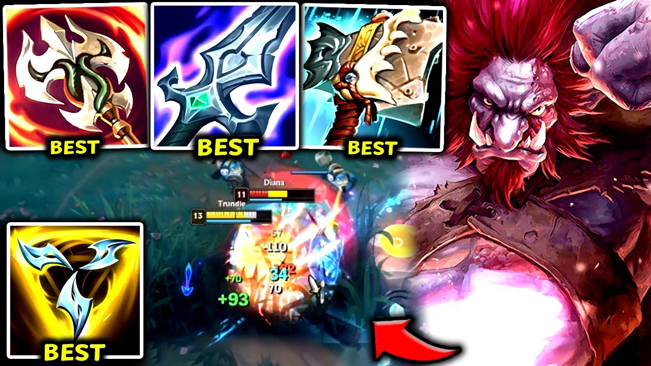 TRUNDLE TOP IS PERFECT TO 1V5 & CLIMB TO HIGH-ELO! (STRONG) - 2025 Trundle TOP Gameplay Guide