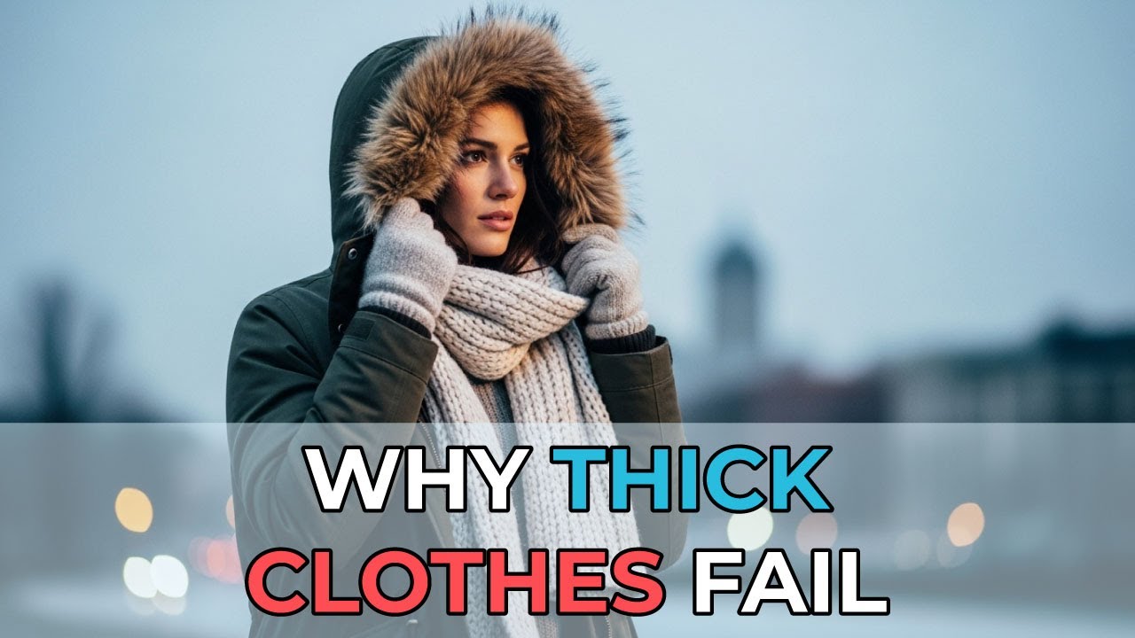 Why Thick Clothes Still Feel Cold - How Warmth Actually Works