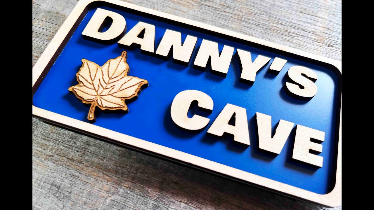 Custom laser cut wooden door name signs - the VIP treatment your door has been begging for!