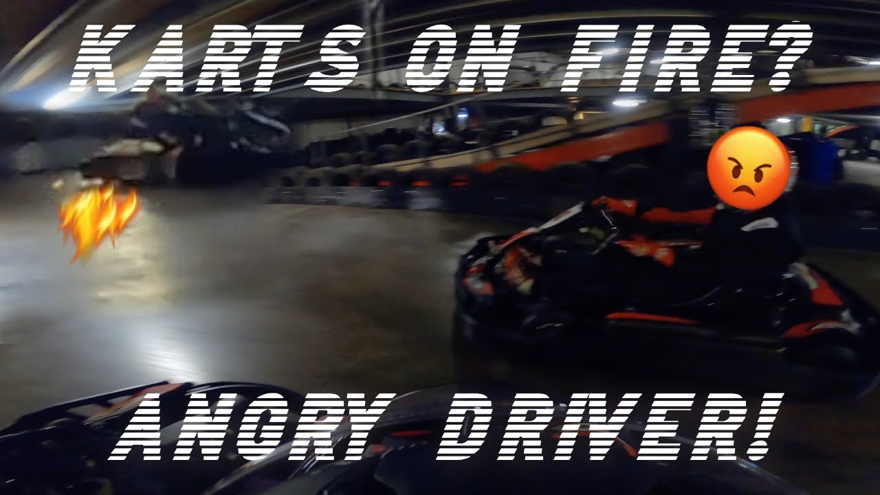 A ROUGH 50 lap race at TeamSport Birmingham! (Bonus Karts on Fire 🔥)