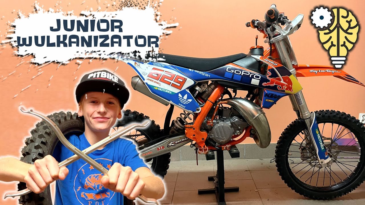 Ogarniam koła jak rasowy wulkanizator w moim KTM 85sx