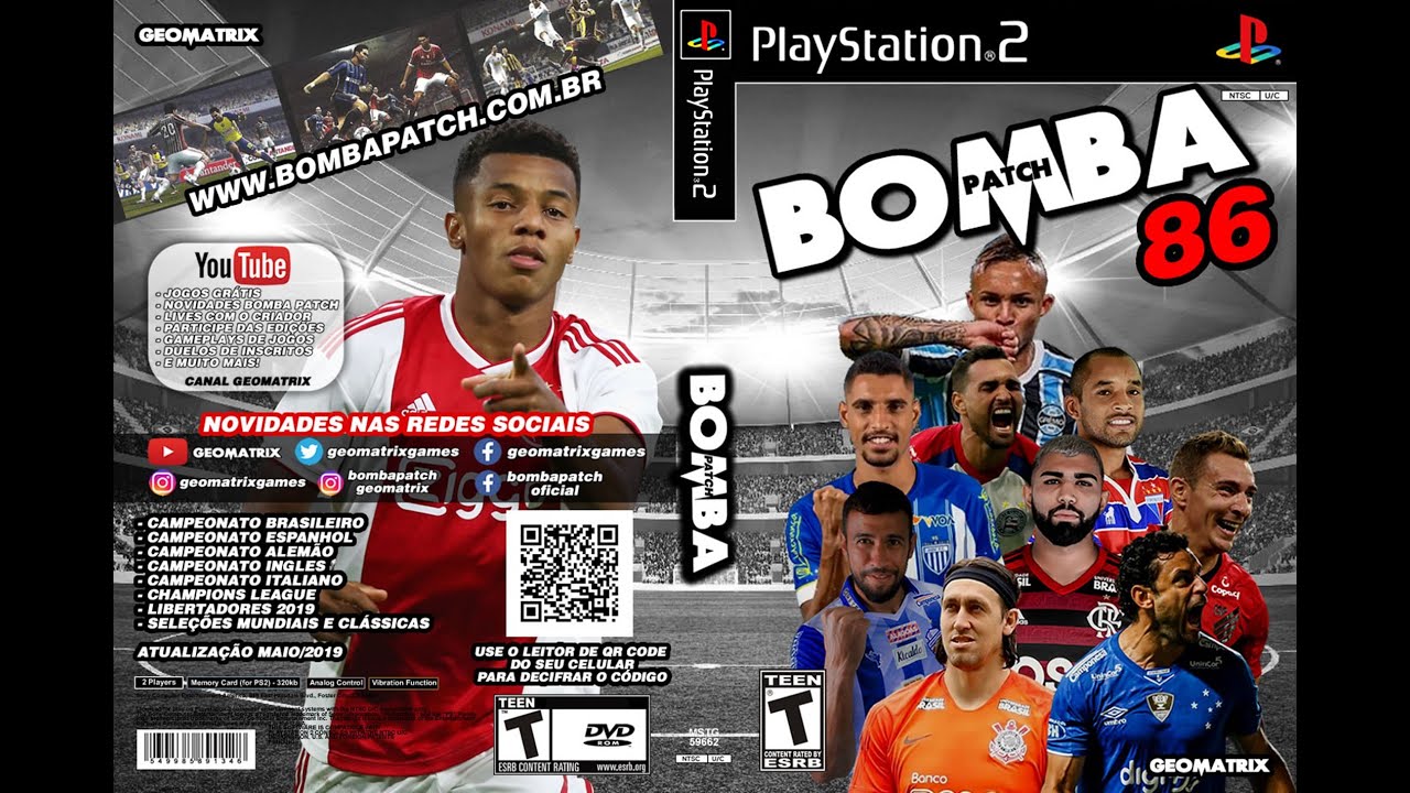 Bomba Patch 86 GEOMATRIX 2019 DVD ISO PS2