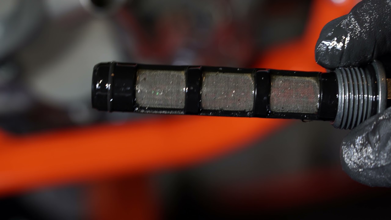 2022 KTM 500 EXC first oil change