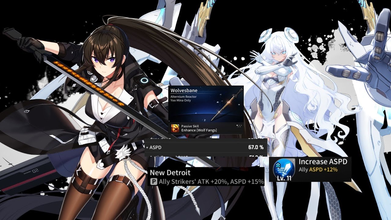 [Counter:side]SEA Yoo Mina Alternium Wolvesbane+Horizon PVP