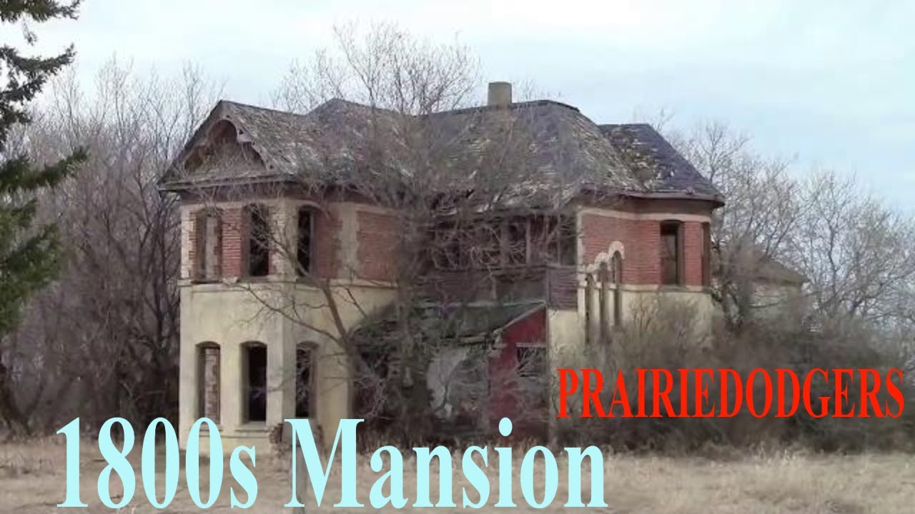 Backroad Exploration Abandoned 1800s Mansion in the Prairies #30
