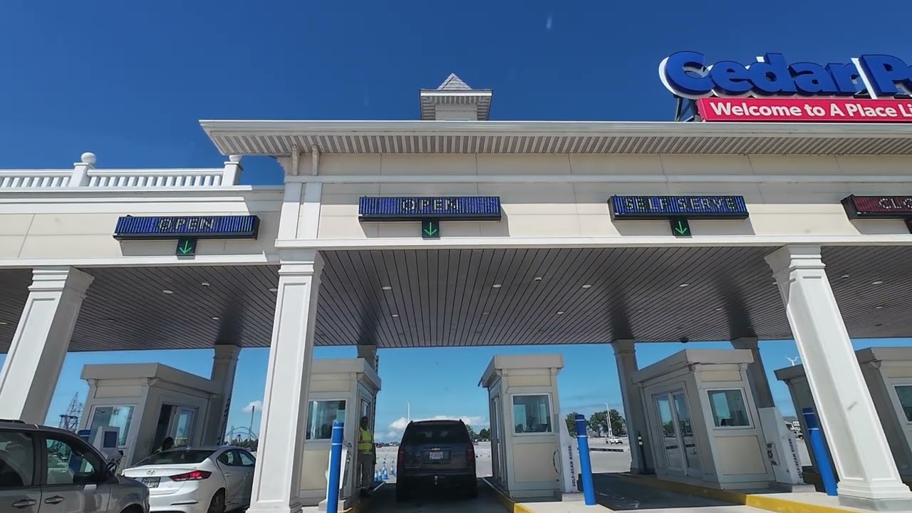 Driving from Sandusky to Cedar Point | Scenic Route to Thrill Capital of the World