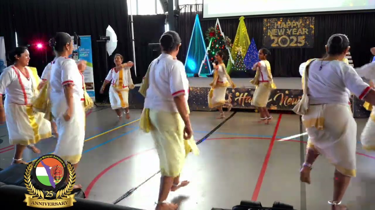 Margamkali | Anjali Bibin & Team | SDIOC Auckland | Christmas and New Year Celebration 2024-2025