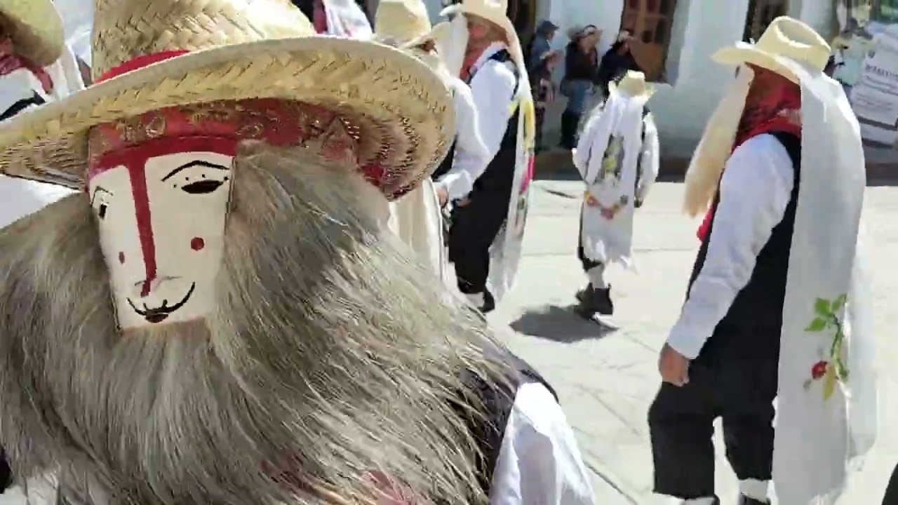 Hidalgo Chalcatongo 2026 chivarrudos siempre alegres con disfraz y música tradicional 