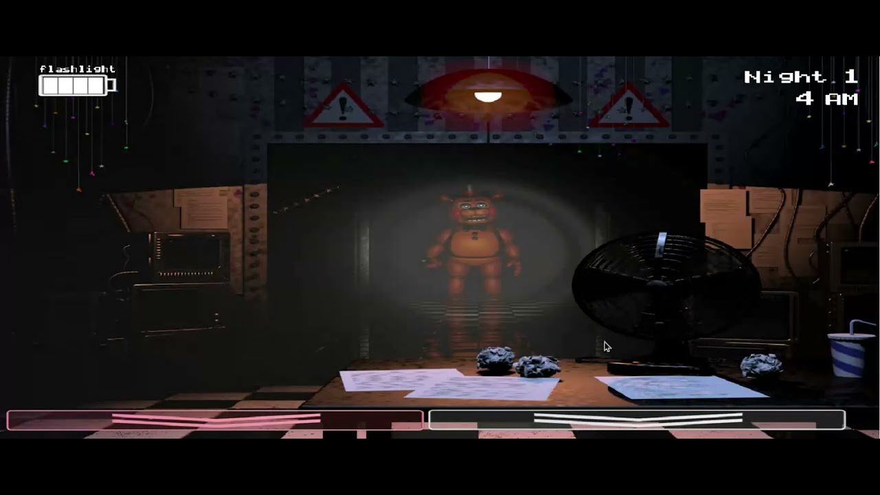 Trying Five Nights At Freddy's 2