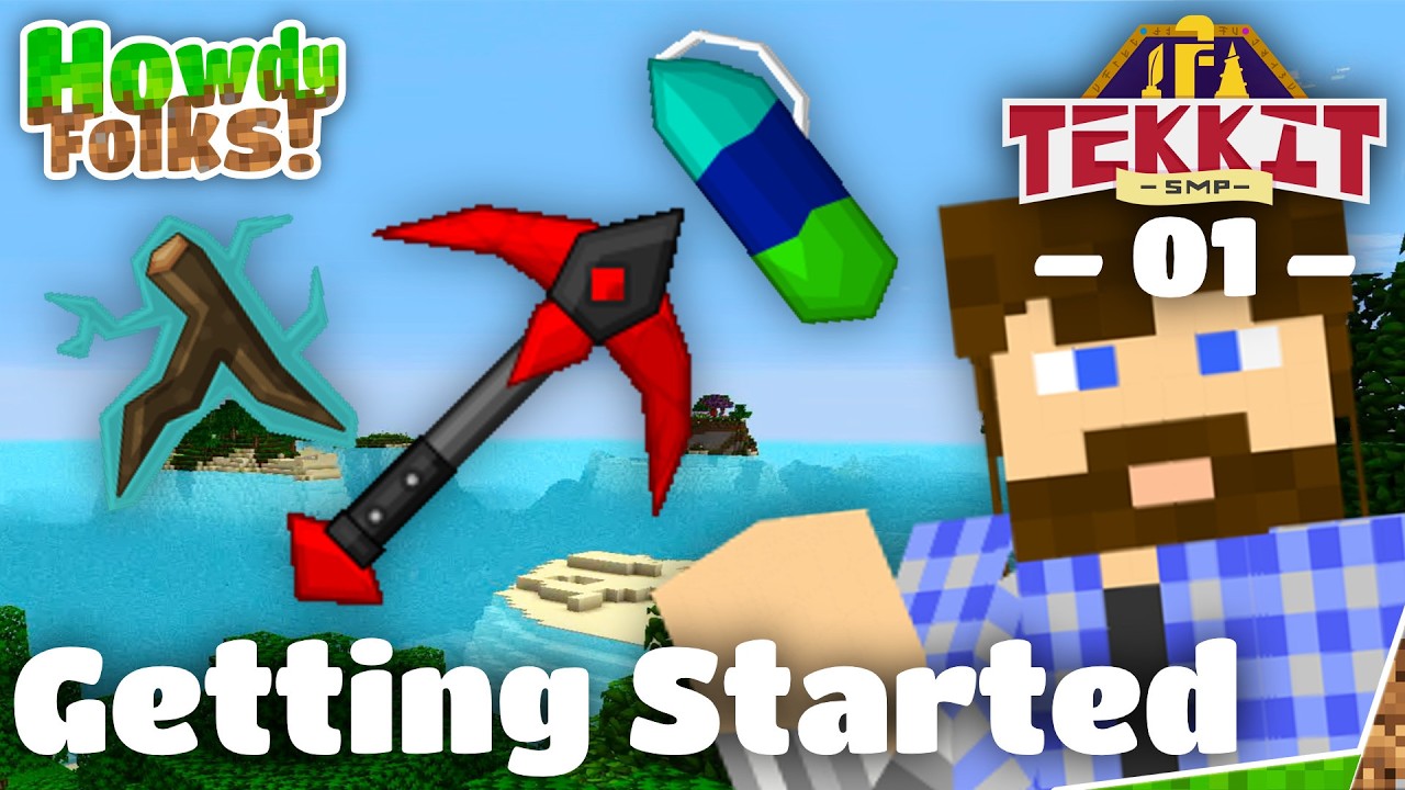 Getting Started | Tekkit SMP | 01