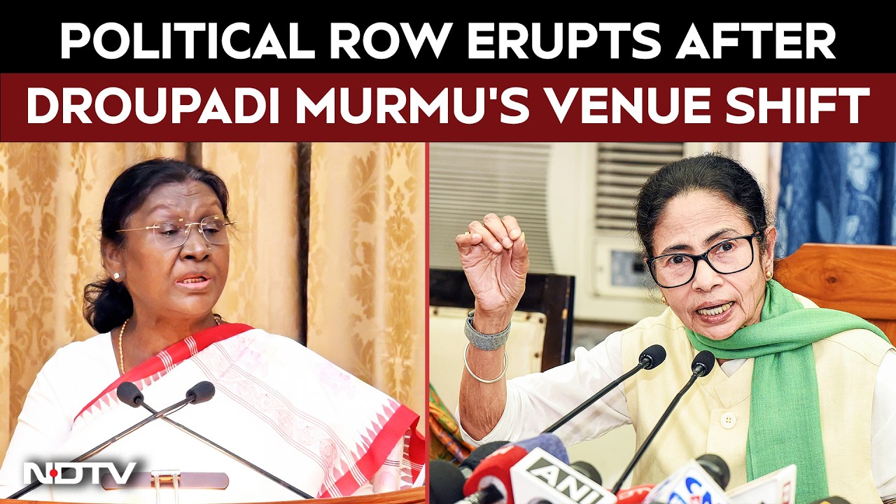 West Bengal News | Political Row In Bengal After Droupadi Murmu's Comments On Event Venue Change