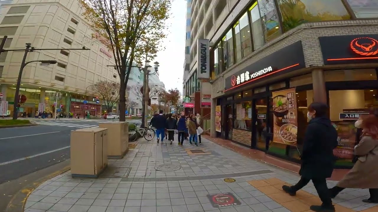 [4K] WALK FROM SAKAE TO OSU KAMIMAIZU NAKA WARD NAGOYA JAPAN