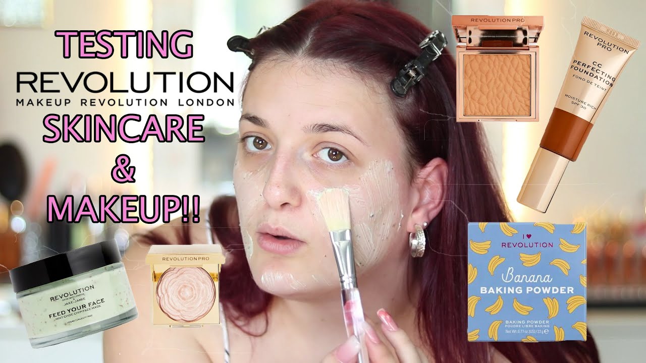 TESTING REVOLUTION SKINCARE AND MAKEUP PRODUCTS | ALYS MAKEUP