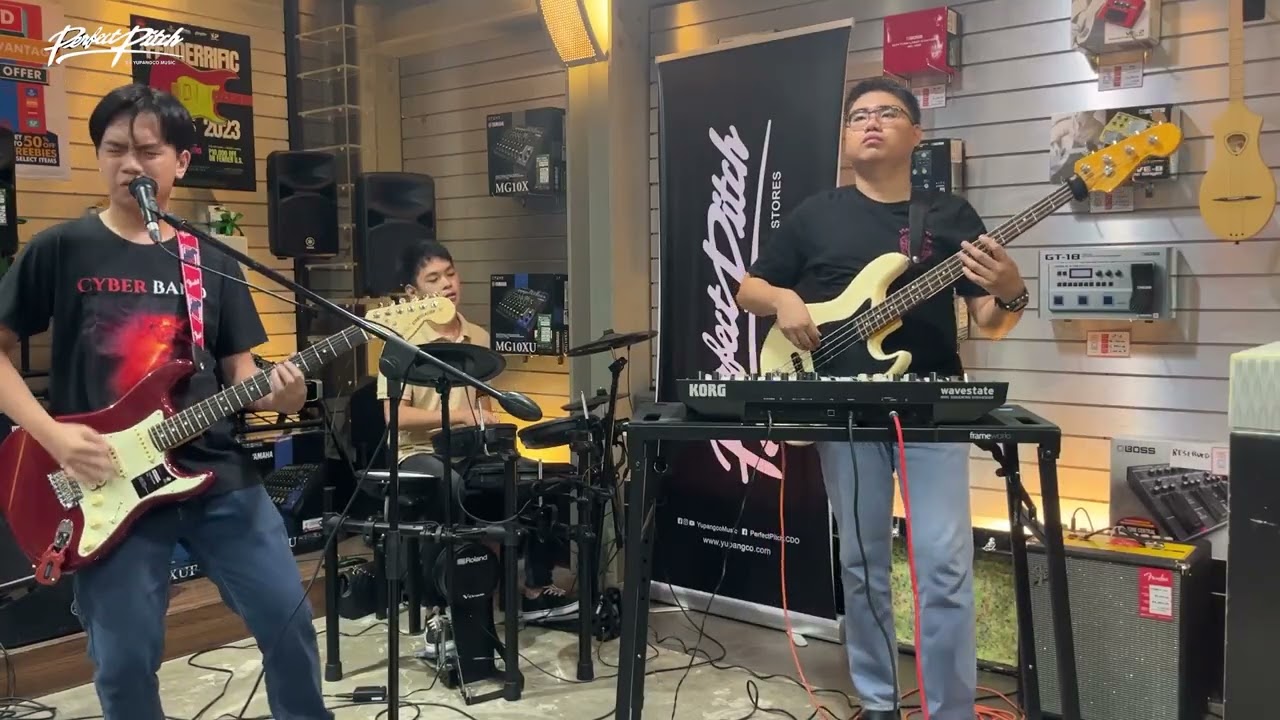 Cyber Band - Fire (Live at Perfect Pitch CDO)