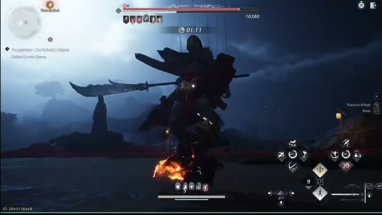No Hit Abyss CurtainCall Puppeteer [Bellstrike Umbra build}
