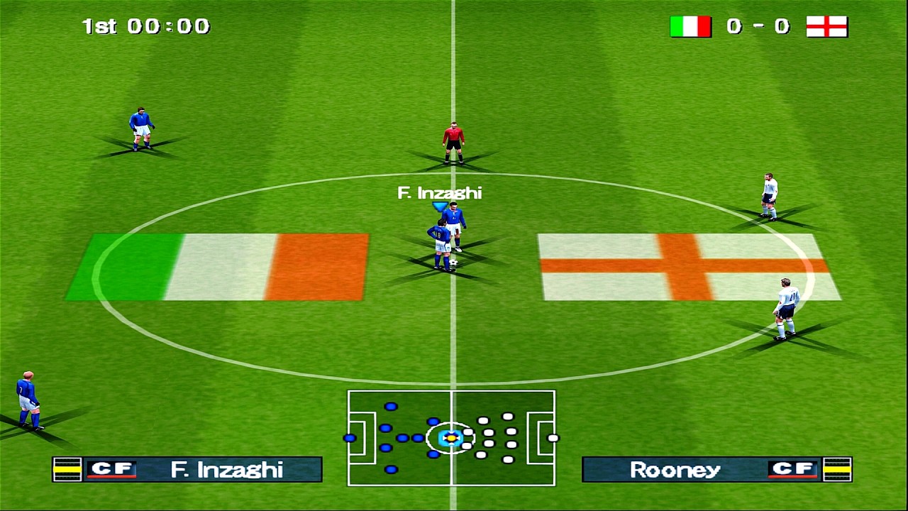 Pro Evolution Soccer 6 - Italy vs England | PS2