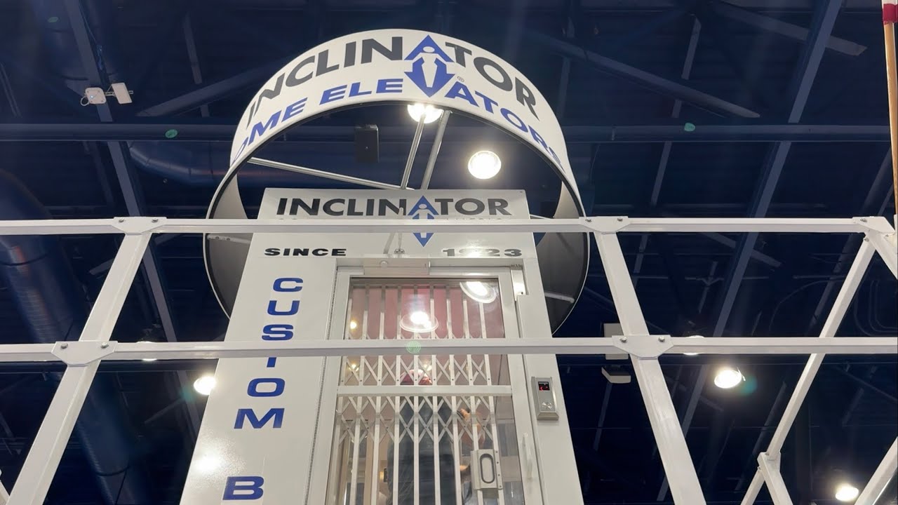 Образец продажи домашнего лифта Inclinator Traction — NAEC 2025