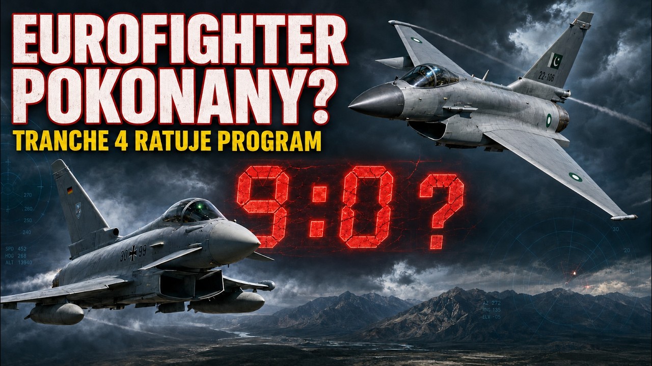 J-10 rozbił Eurofightera 9:0? Niemcy pr&oacute;bują uratować Typhoona