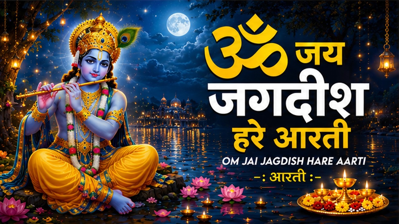 Om Jai Jagdish Hare Aarti I ॐ जय जगदीश हरे आरती | Vishnu Ji Ke Aarti I Latest #vishnu Aarti Special