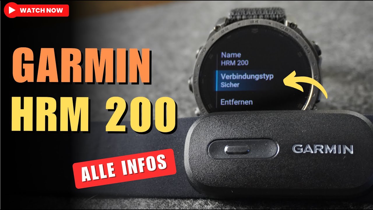 Garmin HRM 200 mit Verschlüsselung im Check: Brustgurt mit Datenschutz