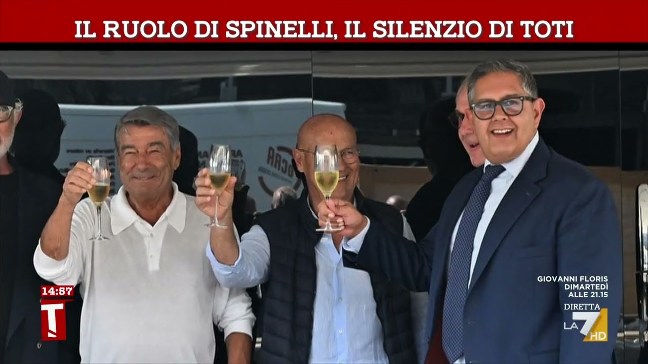 Il ruolo di Spinelli, il silenzio di Toti