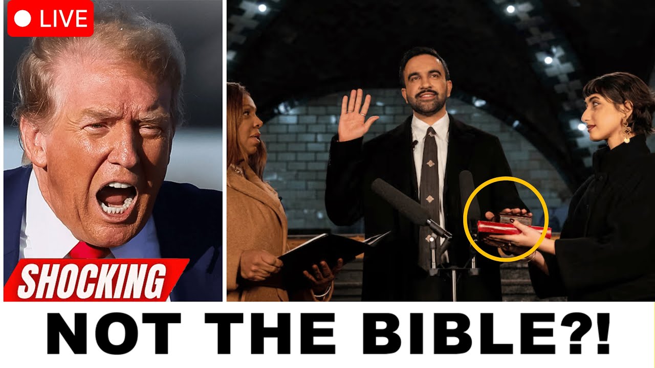 BREAKING: NYC’s FIRST Muslim Mayor Swears on the QURAN at MIDNIGHT