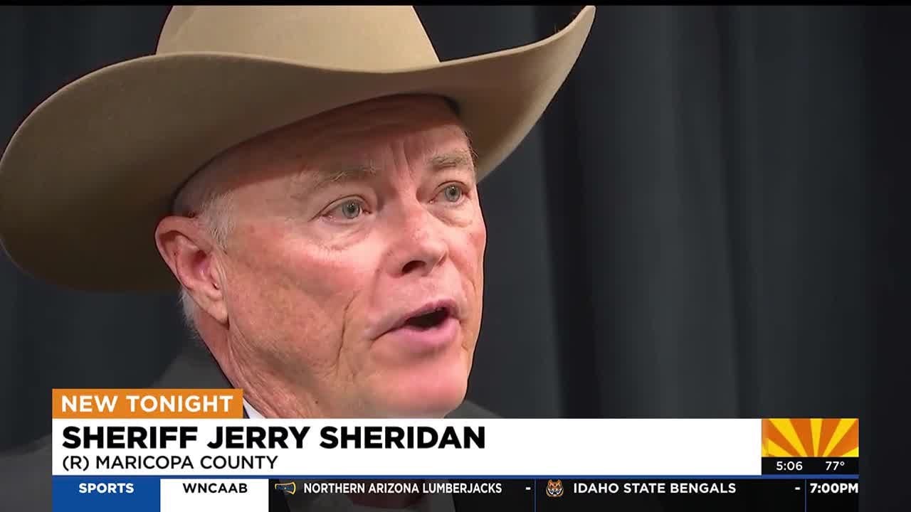 Jerry Sheridan begins job as Maricopa County sheriff