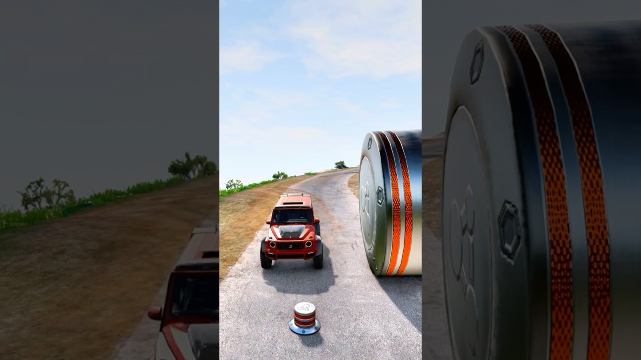Epic BeamNG.Drive crashes! 💥 Real physics, wild stunts, and pure chaos! 🚗🔥 